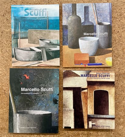 MARCELLO SCUFFI - Lotto unico di 4 cataloghi