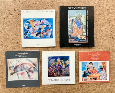 AVANGUARDIA FUTURISTA - Lotto unico di 5 cataloghi