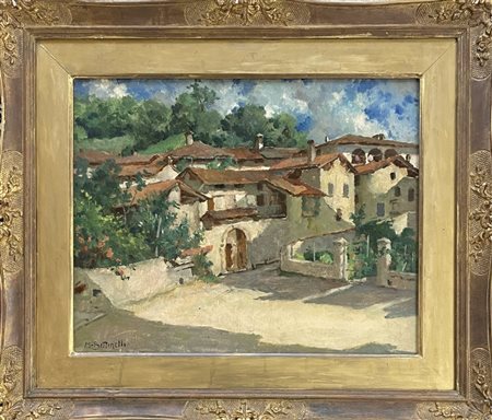 Mario Bettinelli Treviglio (BG) 1880 - Milano 1953 Paesaggio 