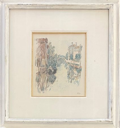 Mario Vellani Marchi 1895 - Milano 1979 Paesaggio 