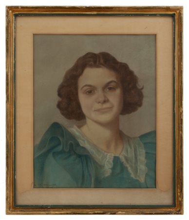 Giorgio Kienerk Firenze 1869 – Fauglia (PI) 1948 Ritratto della figlia