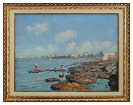 Rosario Di Fazio Palermo 1892 – 1958 Veduta di Palermo