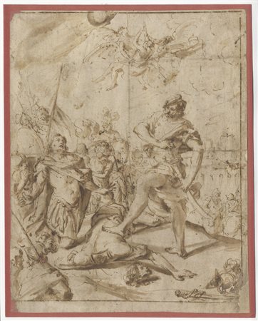 Anonimo napoletano del XVII secolo. I cinquanta santi soldati martiri di...