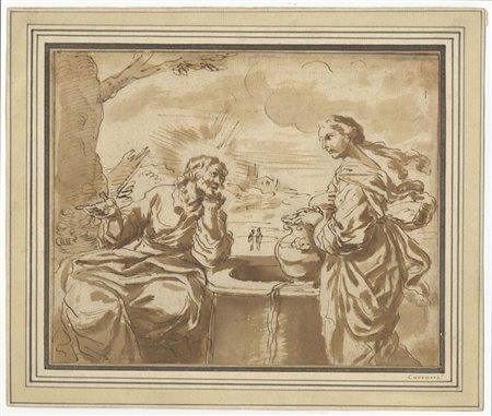 Ercole Procaccini (1515-1595). Samaritana al Pozzo. Prima metà del XVII...