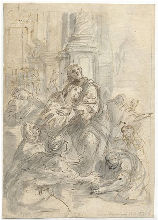 Sebastiano Ricci (1659-1734). Studio di figure (Maria di Magdala “apostola...