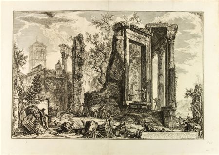 Giovanni Battista Piranesi (1720-1778). Altra Veduta del Tempio della Sibilla...