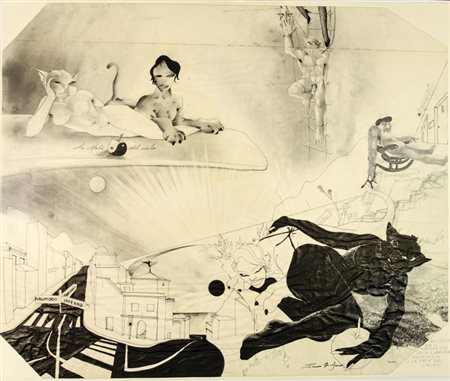 Gianni Di Mauro (Attivo nella seconda metà del sec. XX a Genova ). Due...