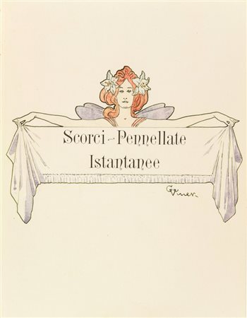 Giorgio Kienerk (1869-1948) e altri. Illustrazioni inedite per Sonetti. Fine...