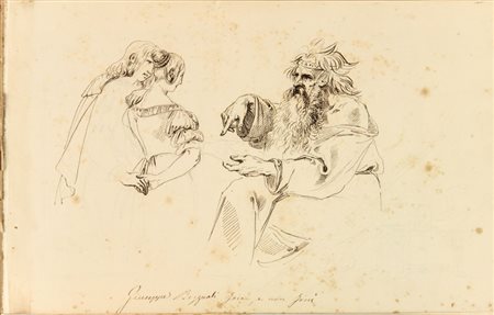 Luigi Sabatelli (1772-1850) e altri. Album di disegni. XVIII-XIX secolo....