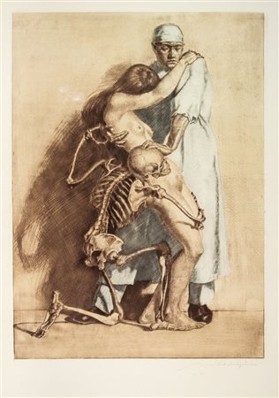 Ivo Saliger (1894-1987). Der Arzt, das Mädchen und der Tod (Il medico, la...