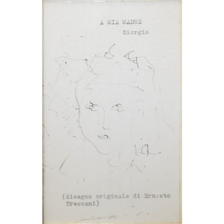 Ernesto Treccani (Milano 1920-Milano 2009)  - Volto