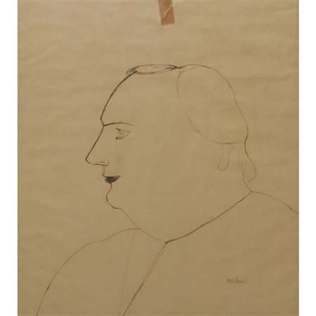 Gino Meloni (Varese 1905-Lissone 1989)  - Ritratto