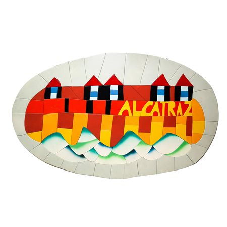 Ugo Nespolo (1941)  - Alcatraz 2