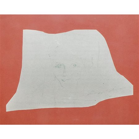 Ernesto Treccani (Milano 1920-Milano 2009)  - Volto