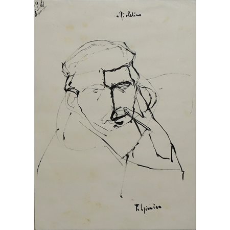 Autore anonimo del XX sec. - Volto