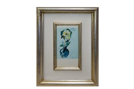 Ernesto Treccani (Milano 1920-Milano 2009)  - Vaso di Fiori