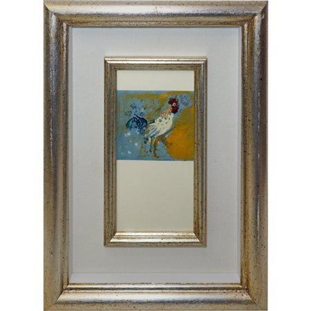 Ernesto Treccani (Milano 1920-Milano 2009)  - Gallina, 1991/1992