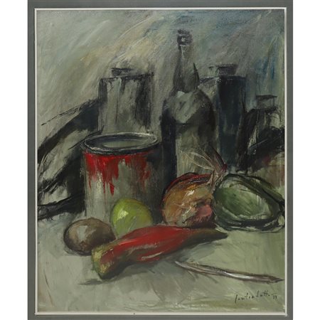 Francesco Contrafatto (Catania 1928-Catania 2015)  - Natura morta 