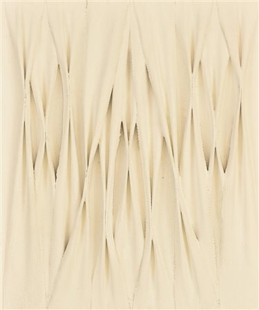 Francesco Fasano MODULAZIONE A25 intonaco e acrilico su cartone con tela in...