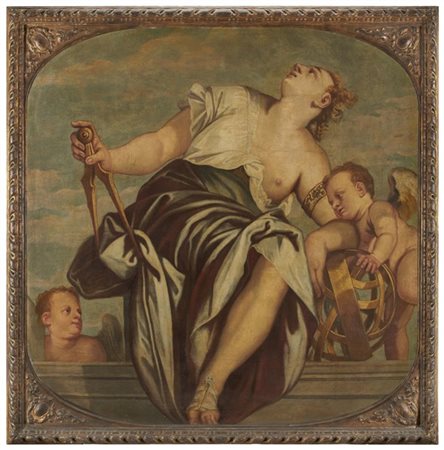 Scuola veneta del secolo XVII

"Allegoria dell'Astrologia"
olio su tela (cm 136