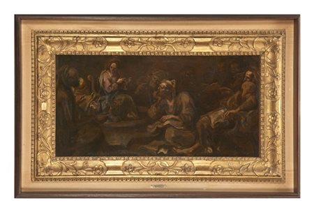 Alessandro Magnasco (attr.)

"Cristo tra i dottori"
olio su tela (bozzetto) (cm