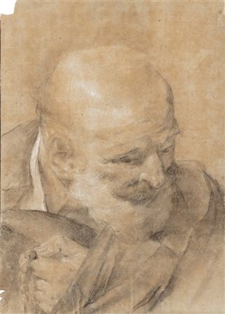 Cerchia di Giovanni Battista Piazzetta

"Testa virile con rosario"
carboncino e