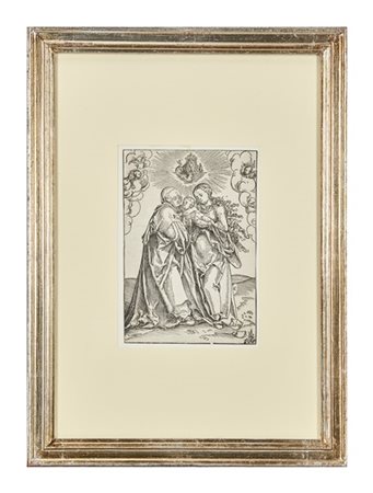 Lucas Cranach il Vecchio "La Vergine con il Bambino e Sant'Anna"
xilografia (mm