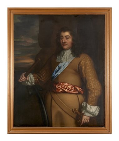 Scuola francese del secolo XVIII

"Ritratto virile con bastone del comando"
oli