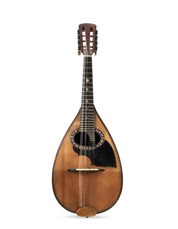 Mandolino di Luigi Emberger, Roma 1921
Fondo bombato di venti doghe, tavola in