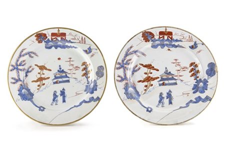 Manifattura di Felice Clerici e Pasquale Rubati, Milano, secolo XVIII. Lotto co