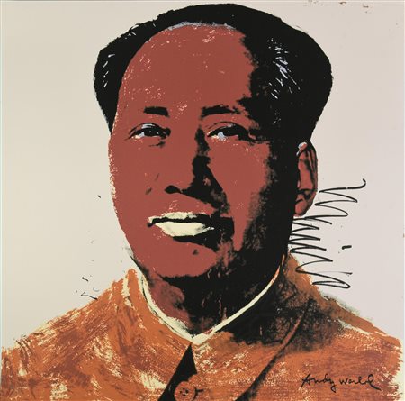 Da Andy Warhol MAO fotolitografia su cartoncino, cm 60x60; es. 103/2.400...