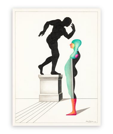 ALEXIS KEUNEN (1921-1990) - Senza Titolo, 1971