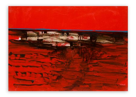 MARIO BARDI (1922-1998) - Paesaggio, anni ’70