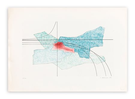 LUIGI VERONESI (1908-1998) - Senza Titolo, 1966