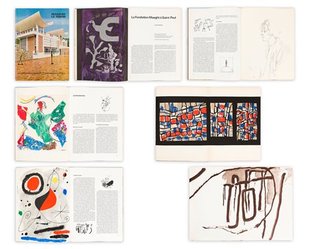 DERRIÈRE LE MIROIR - Derrière le mirroir. La fondation Marguerite et Aimè Maeght a St-Paul. N.148, 1964