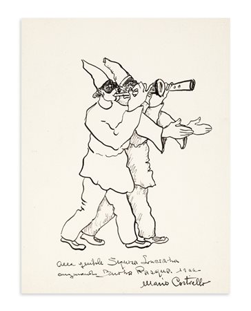 MARIO CORTIELLO (1907-1982) - Senza Titolo, 1966