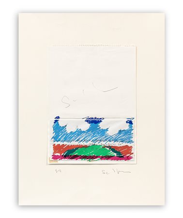 MARIO SCHIFANO (1934-1998) - Senza Titolo