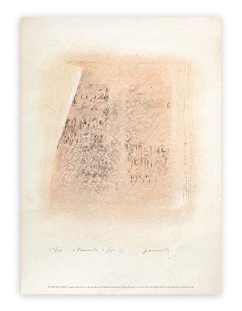 POMPEO PIANEZZOLA (1925-2012) - Il libro dell'amore, 1985