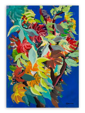 SAVERIO TERRUSO (1939-2003) - Vegetazione, anni '70