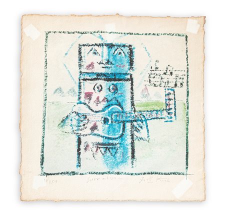 IBRAHIM KODRA (1918-2006) - Suonatore