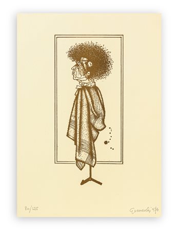 GIUSEPPE GUERRESCHI (1929-1985) - Senza Titolo, 1976
