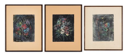 LIA CRIPPA (1922-2003) - Lotto unico di 3 opere: