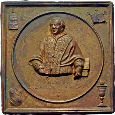  
Placchetta Pio IX 
 