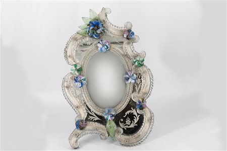 Manifattura muranese
Specchiera da tavolo in stile