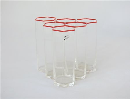 Nason Moretti
Set di bicchieri esagonali