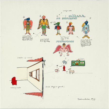 BARUCHELLO Gianfranco, Seuxième étage a gauche