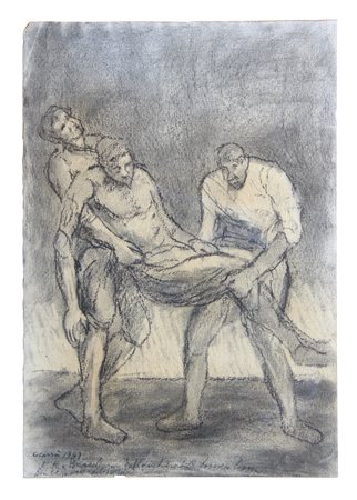 CARRÀ Carlo, Don Chisciotte ferito