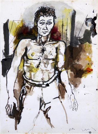 GUTTUSO Renato, Ritratto di uomo