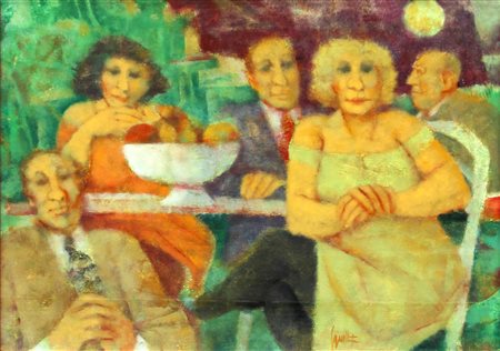 SQUILLANTINI Remo, Sera in giardino