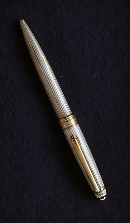 Montblanc Meisterstuck solitaire sterling 1636 roller - argento con finiture oro